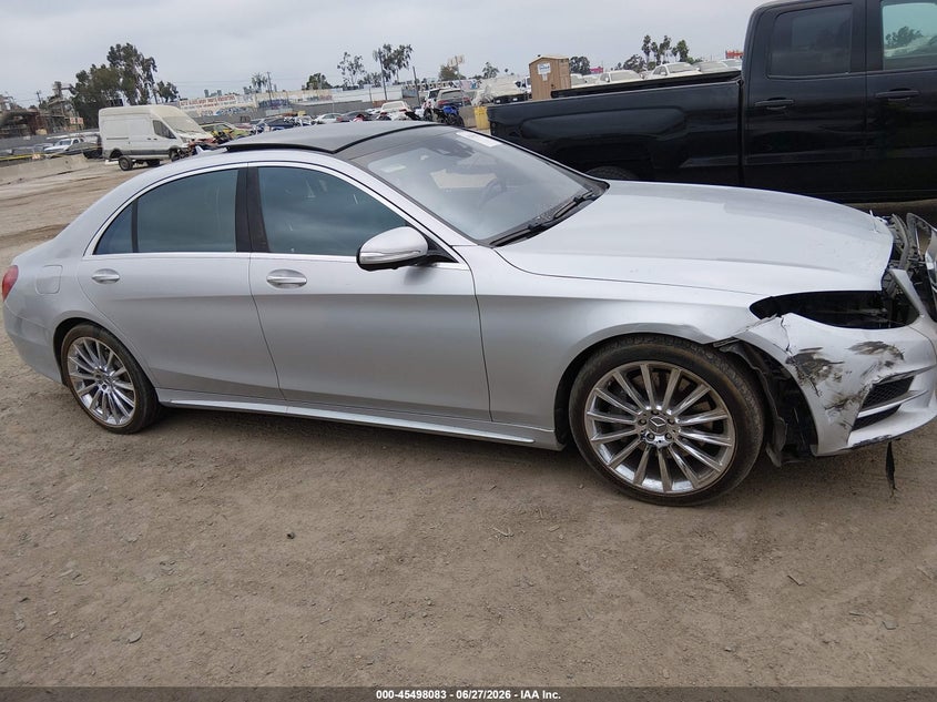 2015 Mercedes-Benz S 550 VIN: WDDUG8CB4FA203507 Lot: 45498083