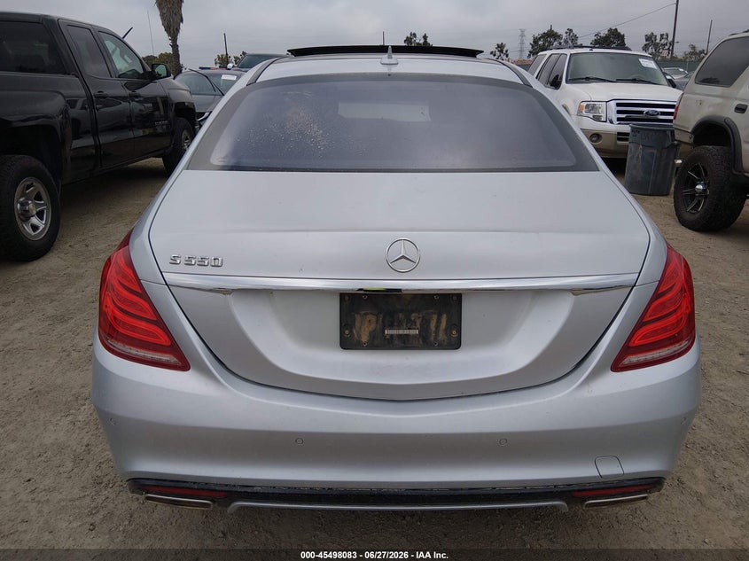 2015 Mercedes-Benz S 550 VIN: WDDUG8CB4FA203507 Lot: 45498083