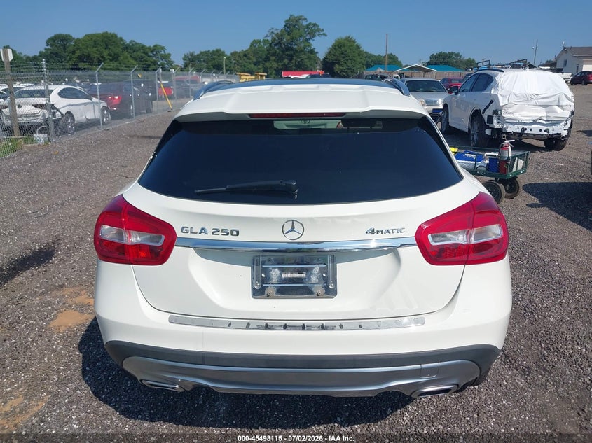 2016 Mercedes-Benz Gla 250 4Matic VIN: WDCTG4GB4GJ188530 Lot: 45498115