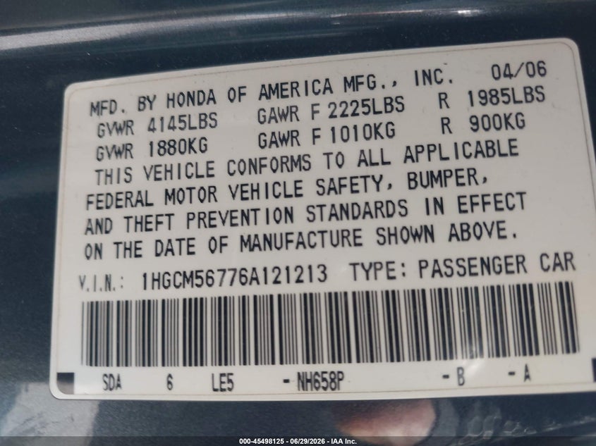 AtlanticExpress - Honda Accord