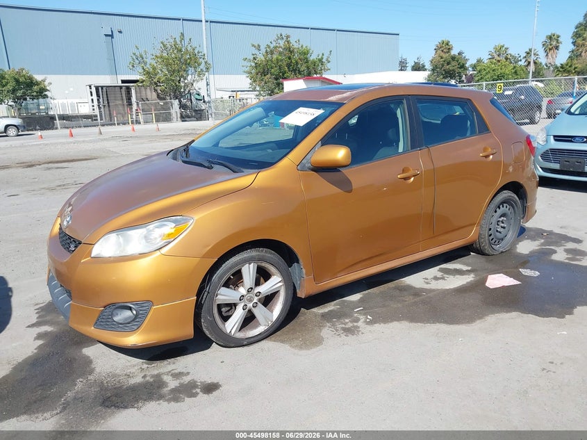 TOYOTA MATRIX 2009 VIN 2T1KE40E79C012162