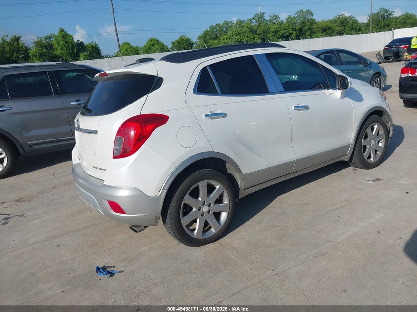 Vin: kl4cjdsb9fb036969, lot: 45996369, buick encore premium 20154