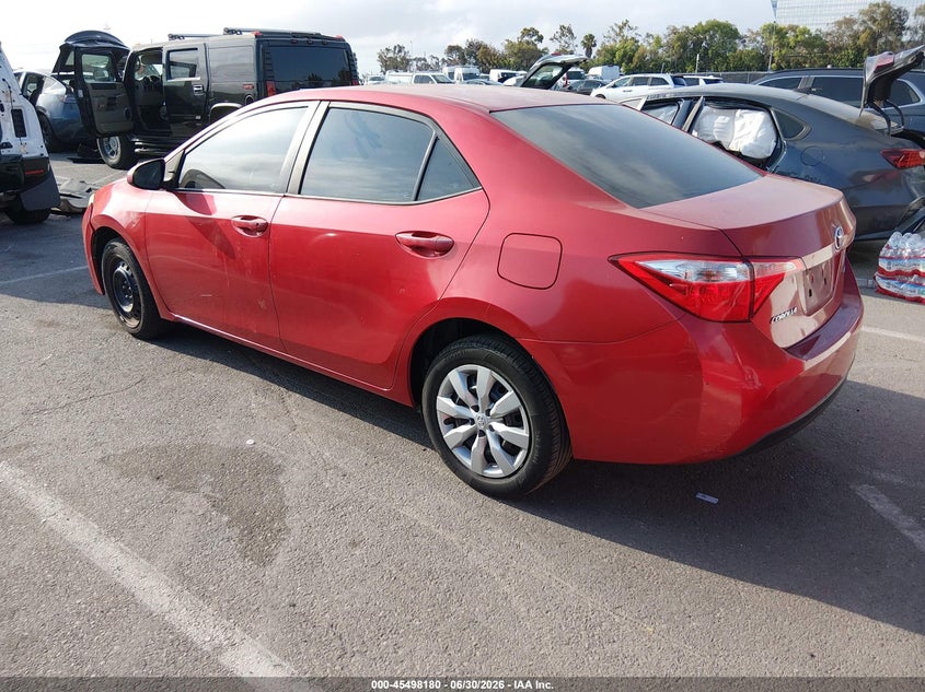 2015 TOYOTA COROLLA SEDAN 1.8L I-4 DOHC, VVT, 132HP