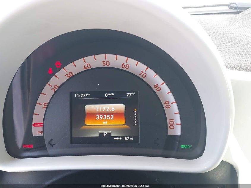 2018 Smart Fortwo Electric Drive Passion VIN: WMEFJ9BA2JK326410 Lot: 45498202