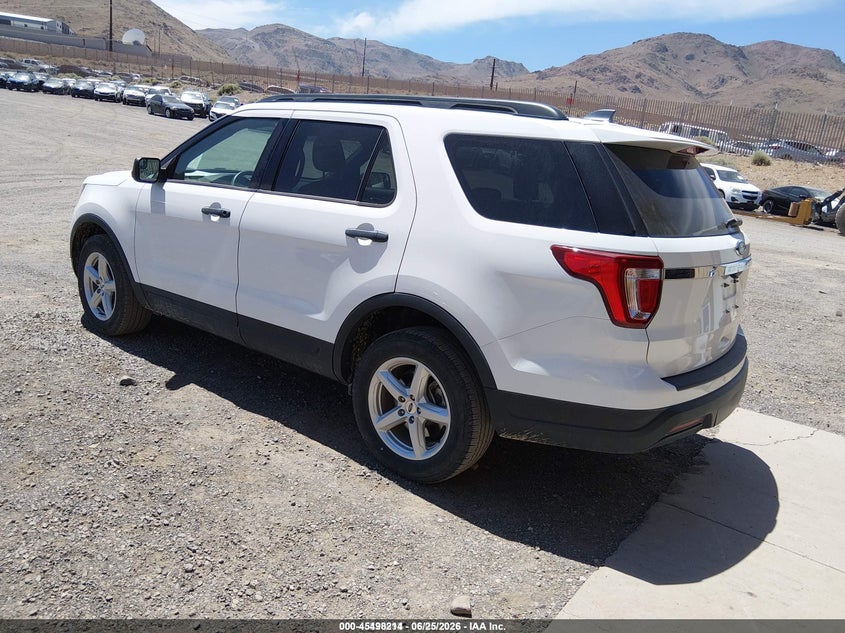 Vin: 1fm5k8b87jgc45349, lot: 45996412, ford explorer 20183
