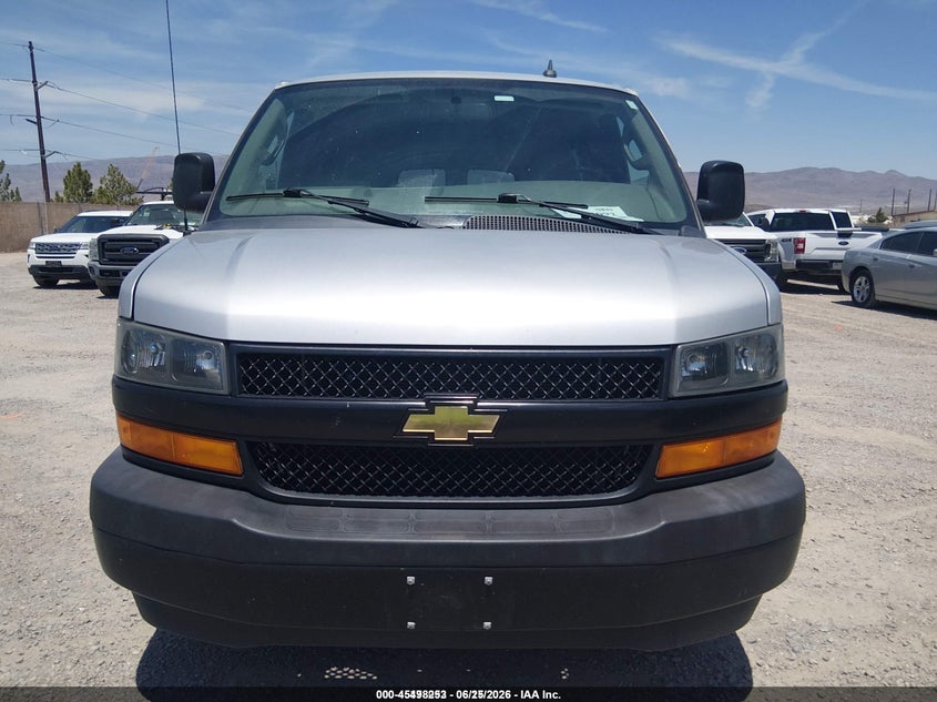 2020 Chevrolet Express Passenger Rwd 3500 Extended Wheelbase Ls VIN: 1GAZGNFP7L1237547 Lot: 45498253