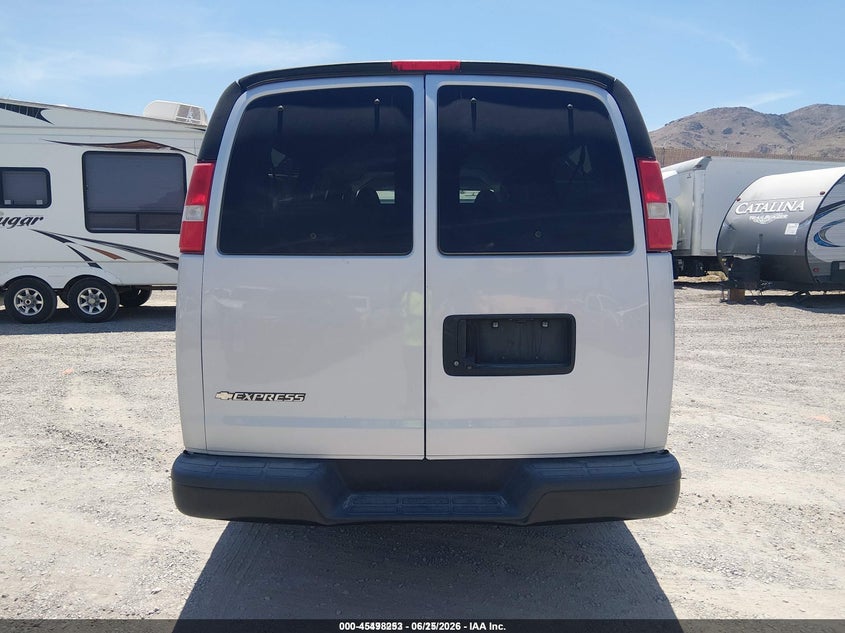 2020 Chevrolet Express Passenger Rwd 3500 Extended Wheelbase Ls VIN: 1GAZGNFP7L1237547 Lot: 45498253