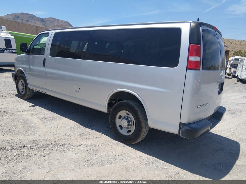2020 Chevrolet Express Passenger Rwd 3500 Extended Wheelbase Ls VIN: 1GAZGNFP7L1237547 Lot: 45498253