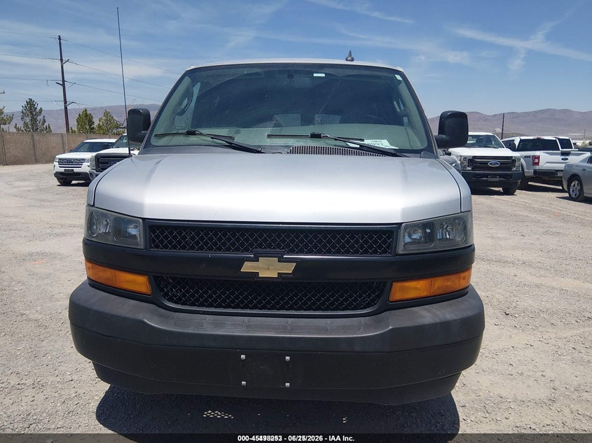 2020 Chevrolet Express Passenger Rwd 3500 Extended Wheelbase Ls VIN: 1GAZGNFP7L1237547 Lot: 45498253