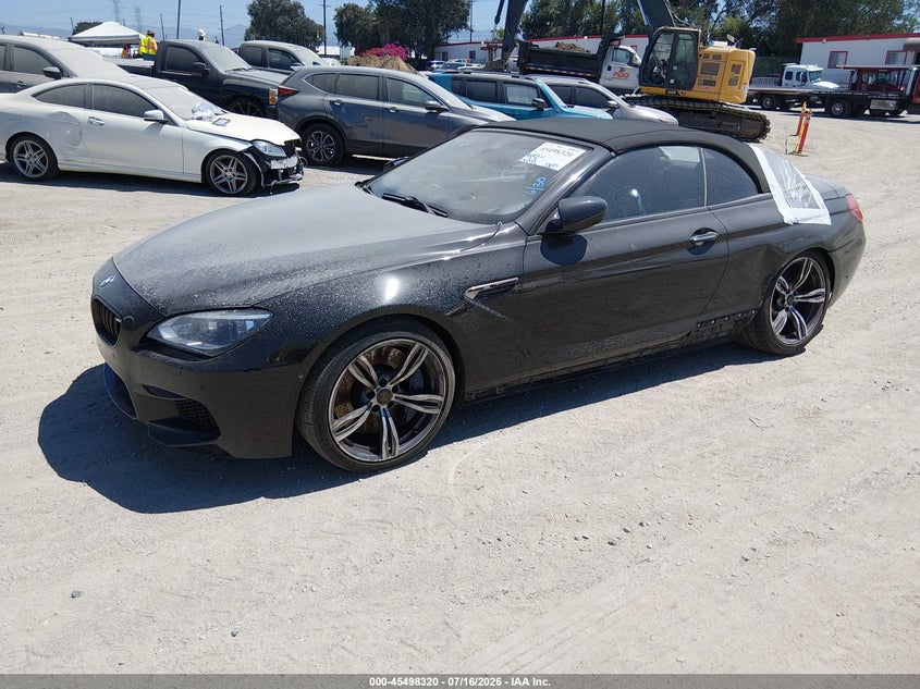 Vin: wbslz9c51fd651260, lot: 45996518, bmw m6 20152