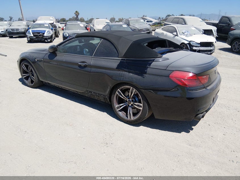 Vin: wbslz9c51fd651260, lot: 45996518, bmw m6 20153