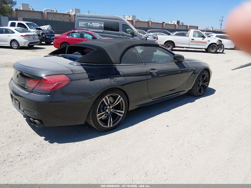 Vin: wbslz9c51fd651260, lot: 45996518, bmw m6 20154