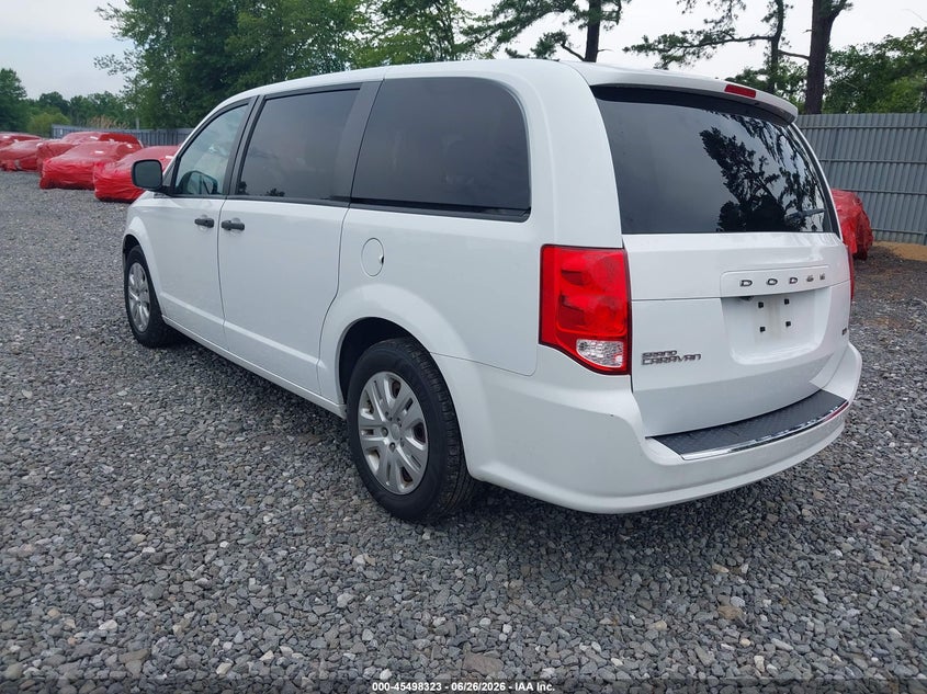 Vin: 2c4rdgbg7kr516251, lot: 45996521, dodge grand caravan se 20193