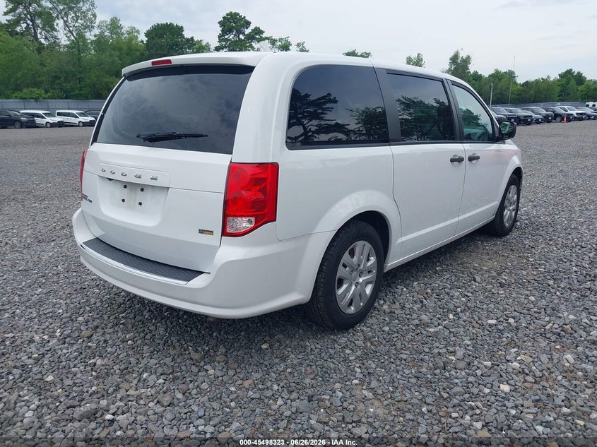 Vin: 2c4rdgbg7kr516251, lot: 45996521, dodge grand caravan se 20194