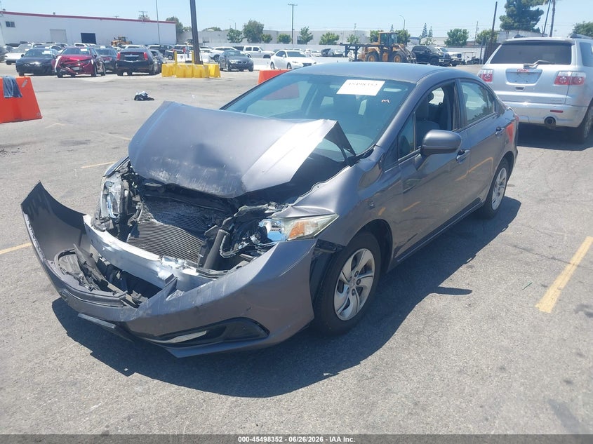 2014 Honda Civic Lx 2HGFB2F5XEH506748 photo 1