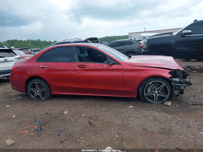 2016 Mercedes-Benz C 300 Sport 4Matic VIN: 55SWF4KBXGU101572 Lot: 45498375