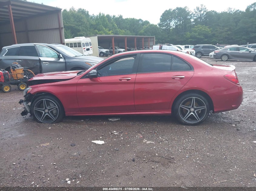 2016 Mercedes-Benz C 300 Sport 4Matic VIN: 55SWF4KBXGU101572 Lot: 45498375