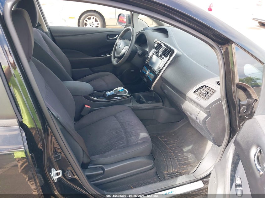 2017 NISSAN LEAF HATCHBACK ELECTRIC