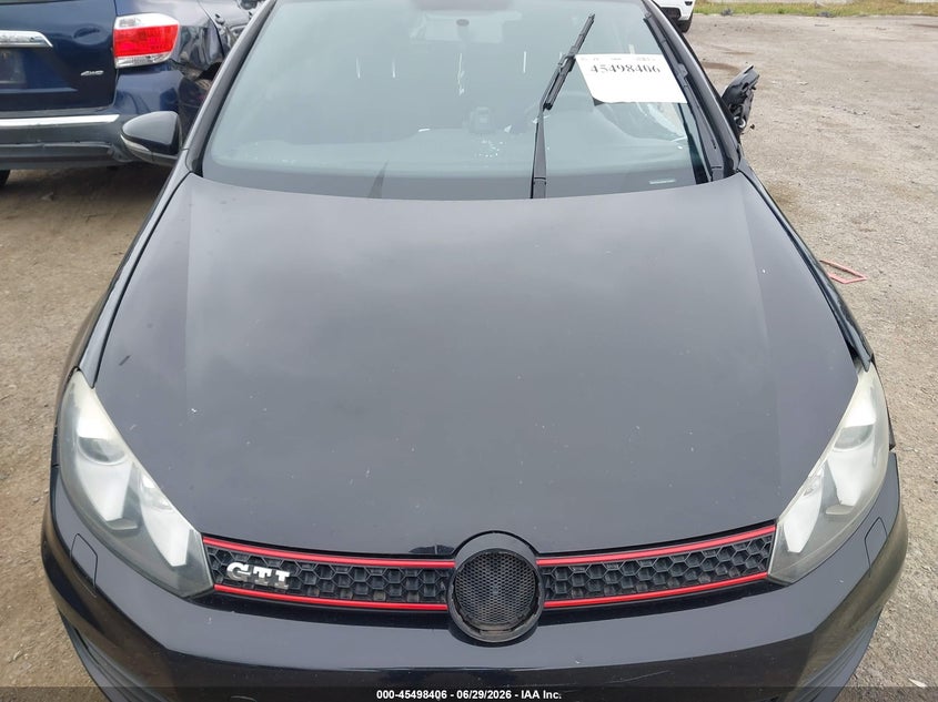 2011 Volkswagen Gti 4-Door VIN: WVWHD7AJ2BW105968 Lot: 45498406