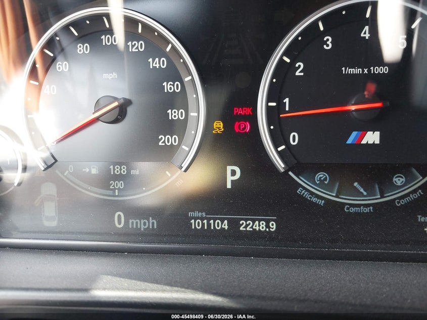 2015 BMW M5 VIN: WBSFV9C54FD594657 Lot: 45498409