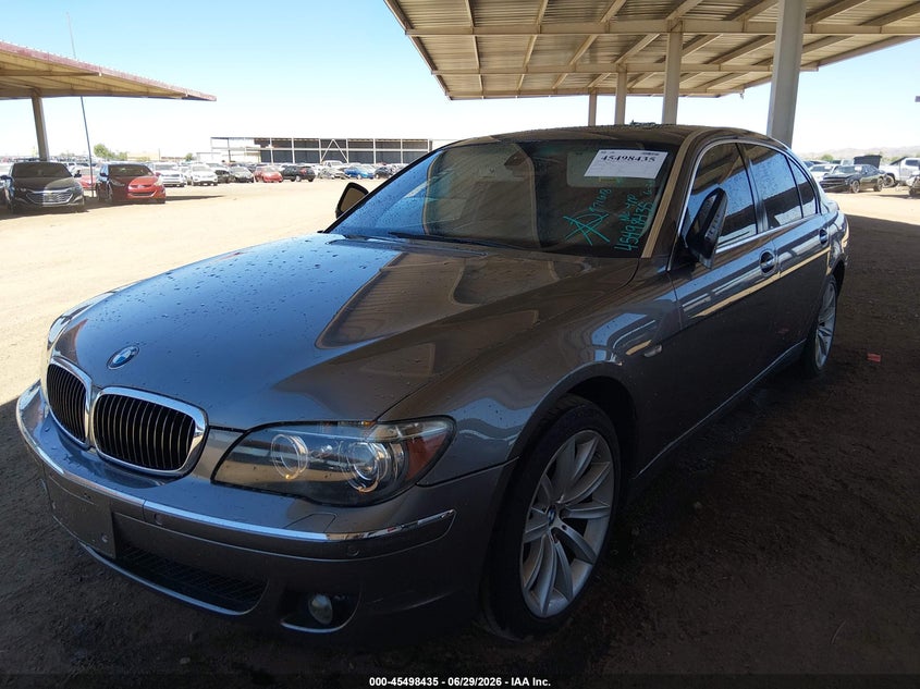 2007 BMW 750LI auction photo 2