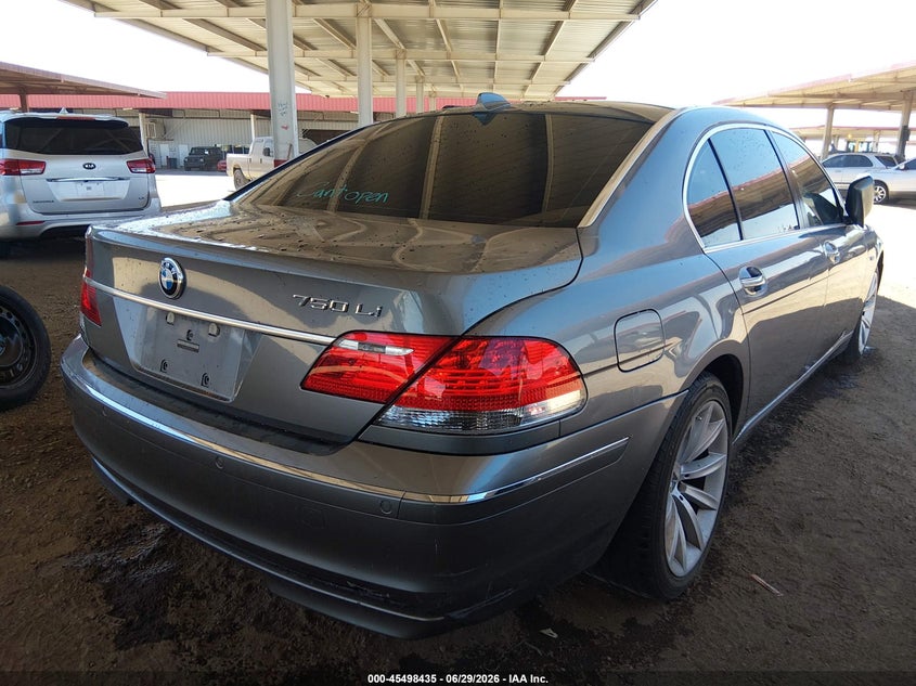 2007 BMW 750LI auction photo 4