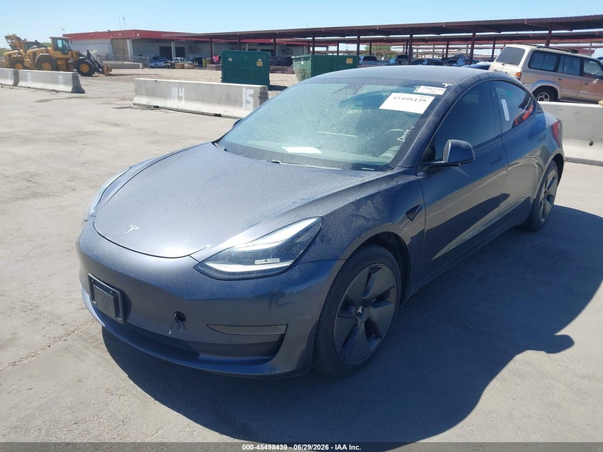 Vin: 5yj3e1eaxmf986117, lot: 45996655, tesla model 3 standard range plus rear-wheel drive 20212