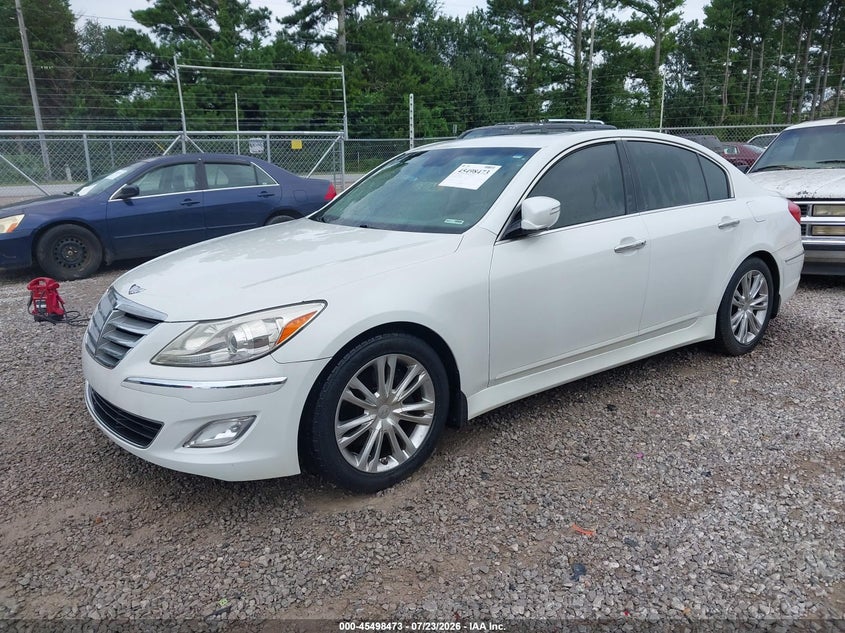Vin: kmhgc4dd2du228036, lot: 45996689, hyundai genesis 3.8 20132