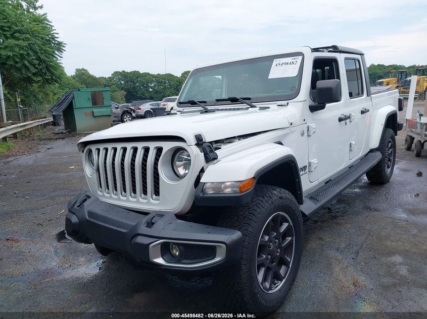 2022 Jeep Gladiator Overland 4X4 VIN: 1C6HJTFG9NL147775 Lot: 45498482