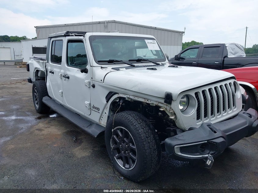 2022 Jeep Gladiator Overland 4X4 VIN: 1C6HJTFG9NL147775 Lot: 45498482