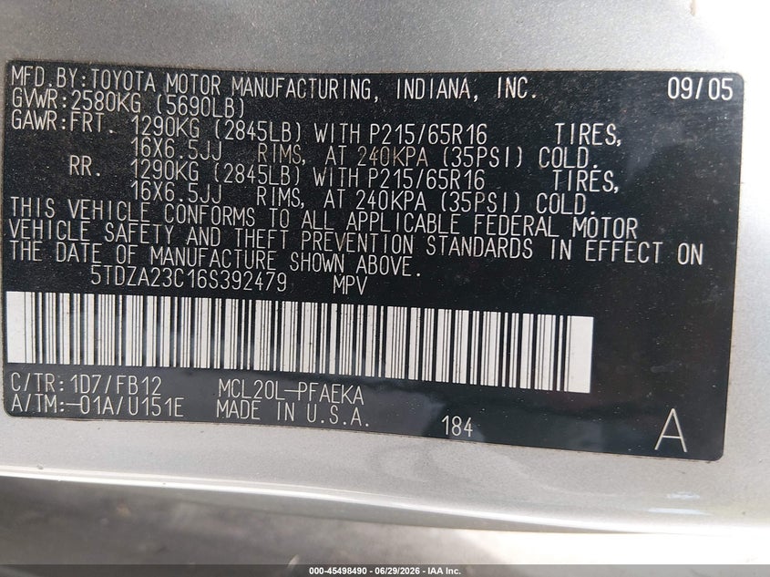 AtlanticExpress - Toyota Sienna