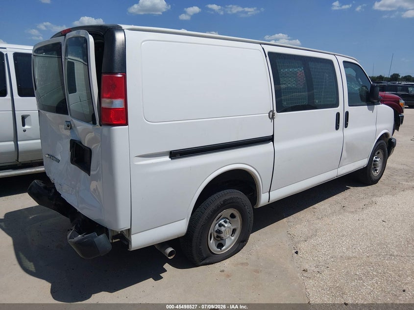 Vin: 1gcwgafp6l1269621, lot: 45996745, chevrolet express cargo rwd 2500 regular wheelbase wt 20204