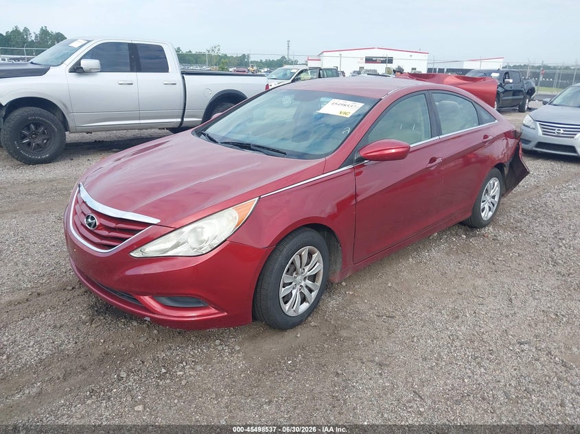 2012 Hyundai Sonata, Удар сзади, IAAI, VIN 5NPEB4AC3CH486052 — фото 2