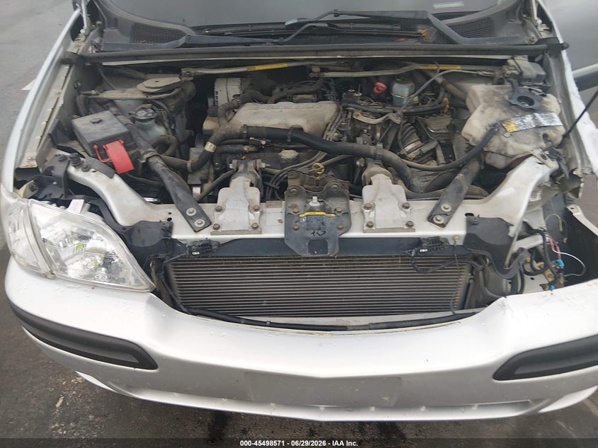 2002 Chevrolet Venture Plus 1Sb Pkg VIN: 1GNDX03E32D195258 Lot: 45498571