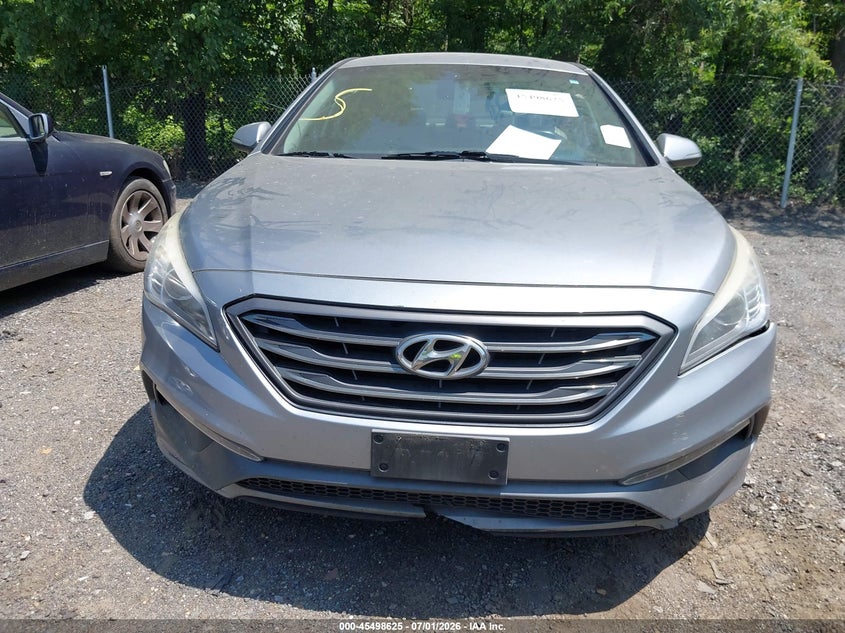 2015 HYUNDAI SONATA SEDAN 2.4L I-4 DI, DOHC, VVT, 185HP
