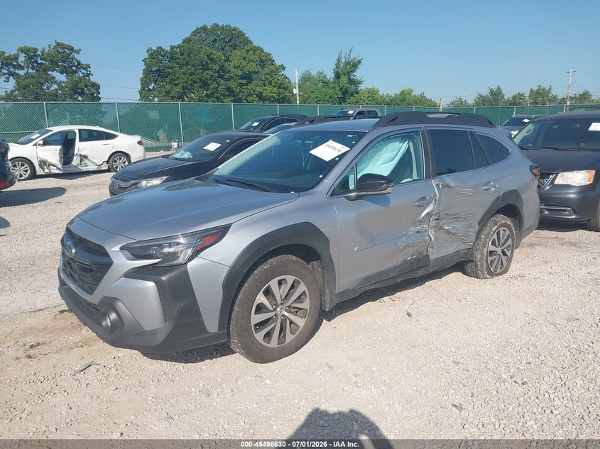 Vin: 4s4btadc4s3256830, lot: 45996846, subaru outback premium 20252