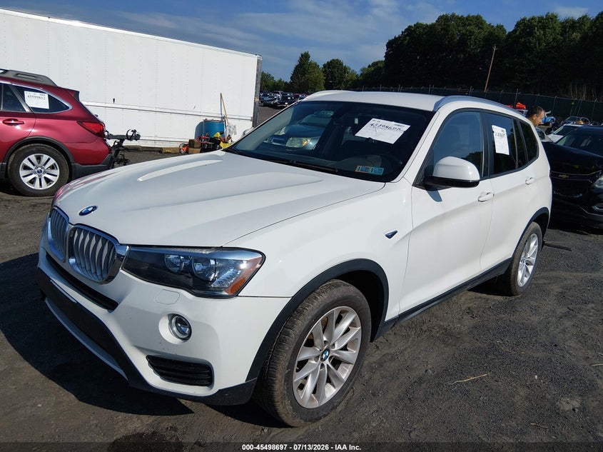 Vin: 5uxwx9c31h0w76760, lot: 45996913, bmw x3 xdrive28i 20172