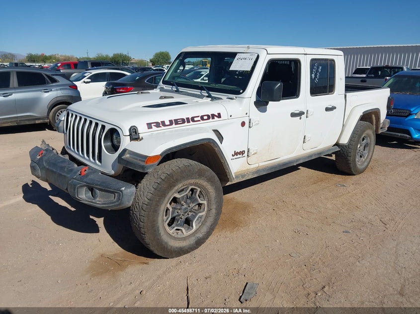 Vin: 1c6jjtbg4nl163647, lot: 45996927, jeep gladiator rubicon 4x4 20222