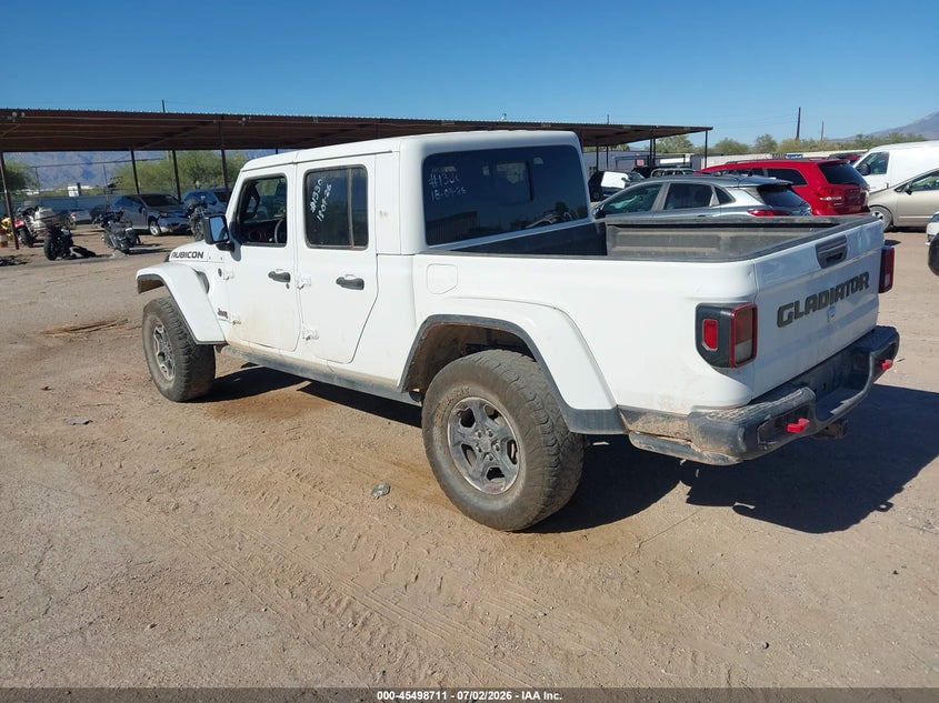 Vin: 1c6jjtbg4nl163647, lot: 45996927, jeep gladiator rubicon 4x4 20223