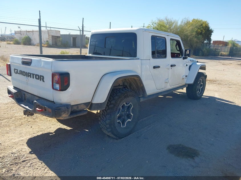 Vin: 1c6jjtbg4nl163647, lot: 45996927, jeep gladiator rubicon 4x4 20224
