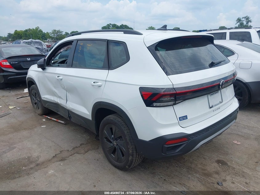 2025 Volkswagen Taos 1.5T S VIN: 3VV5C7B2XSM024554 Lot: 45498724
