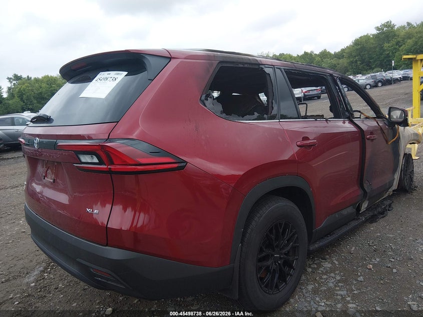 Vin: 5tdaaab58ts132540, lot: 45996954, toyota grand highlander xle 20264