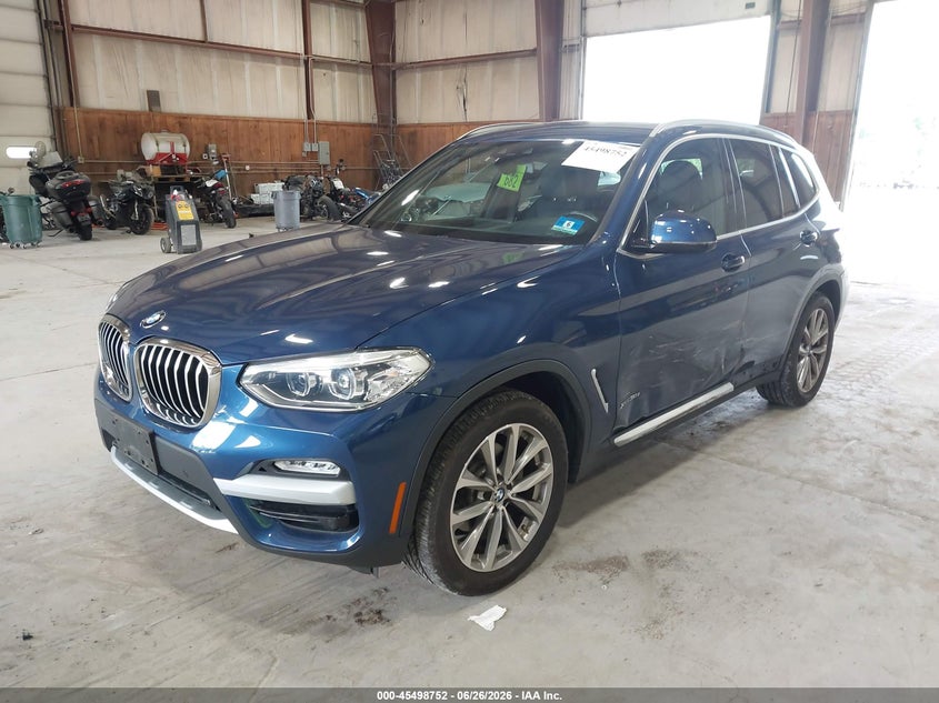 Vin: 5uxtr9c53jlc74311, lot: 45996968, bmw x3 xdrive30i 20182