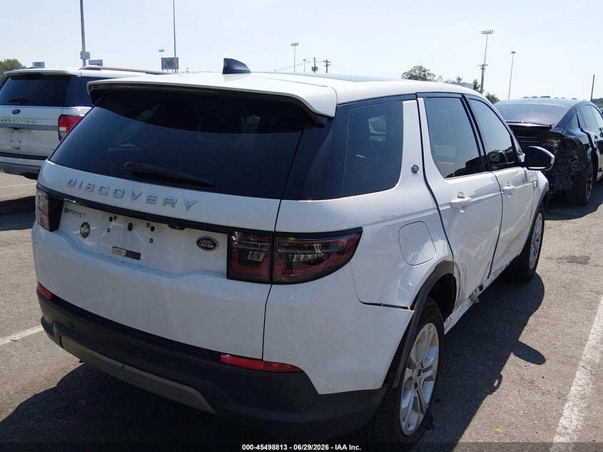 Vin: salcj2fxxmh890940, lot: 45997029, land rover discovery sport s 20214