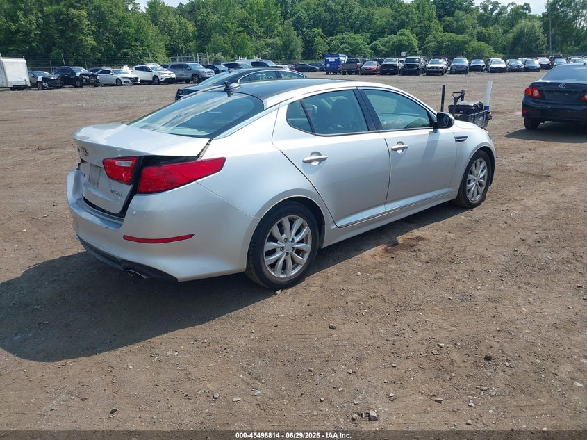 Vin: 5xxgn4a76fg404060, lot: 45997030, kia optima ex 20154