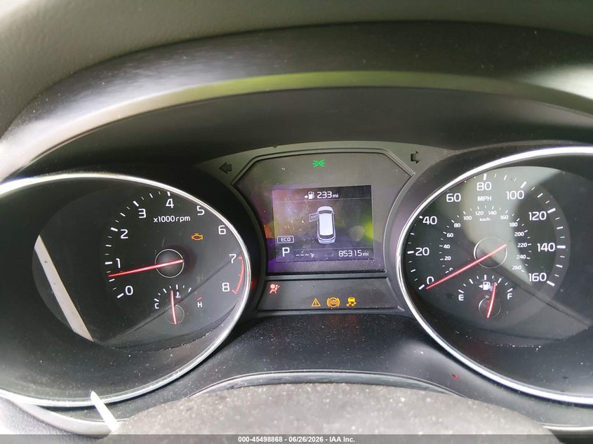 2020 Kia Sedona Ex VIN: KNDMB5C14L6597524 Lot: 45498868