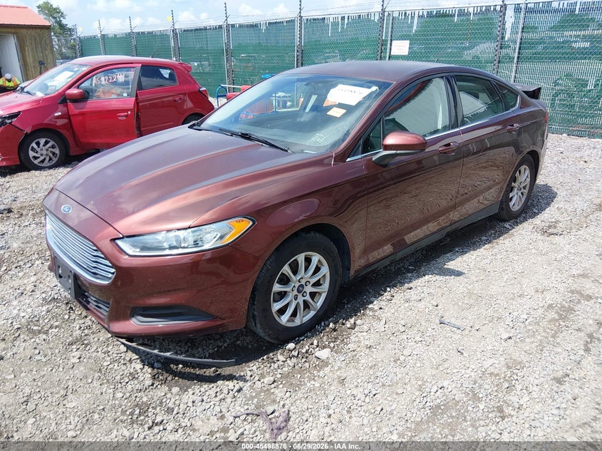 2015 Ford Fusion, Rear, IAAI, VIN 3FA6P0G77FR102449 — photo 2