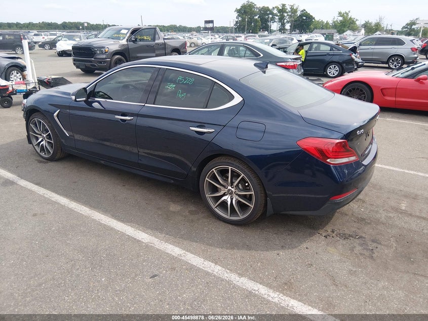 Vin: kmtg44la9ku013003, lot: 45997094, genesis g70 2.0t advanced 20193