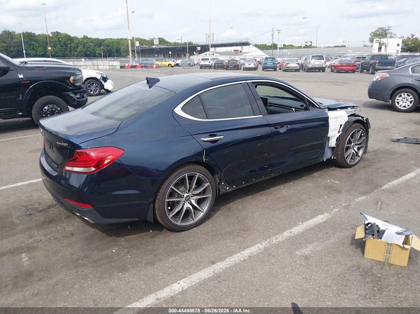 Vin: kmtg44la9ku013003, lot: 45997094, genesis g70 2.0t advanced 20194