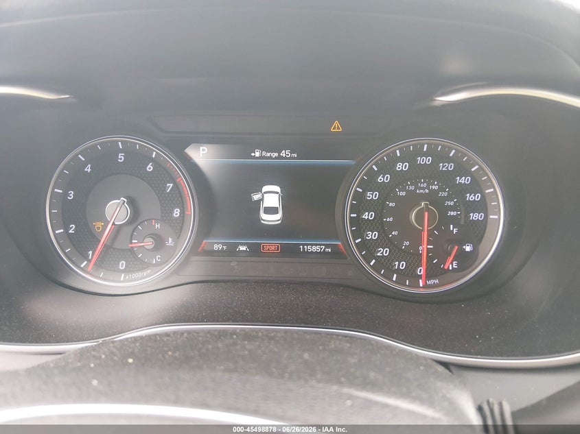 2019 Genesis G70 2.0T Advanced VIN: KMTG44LA9KU013003 Lot: 45498878